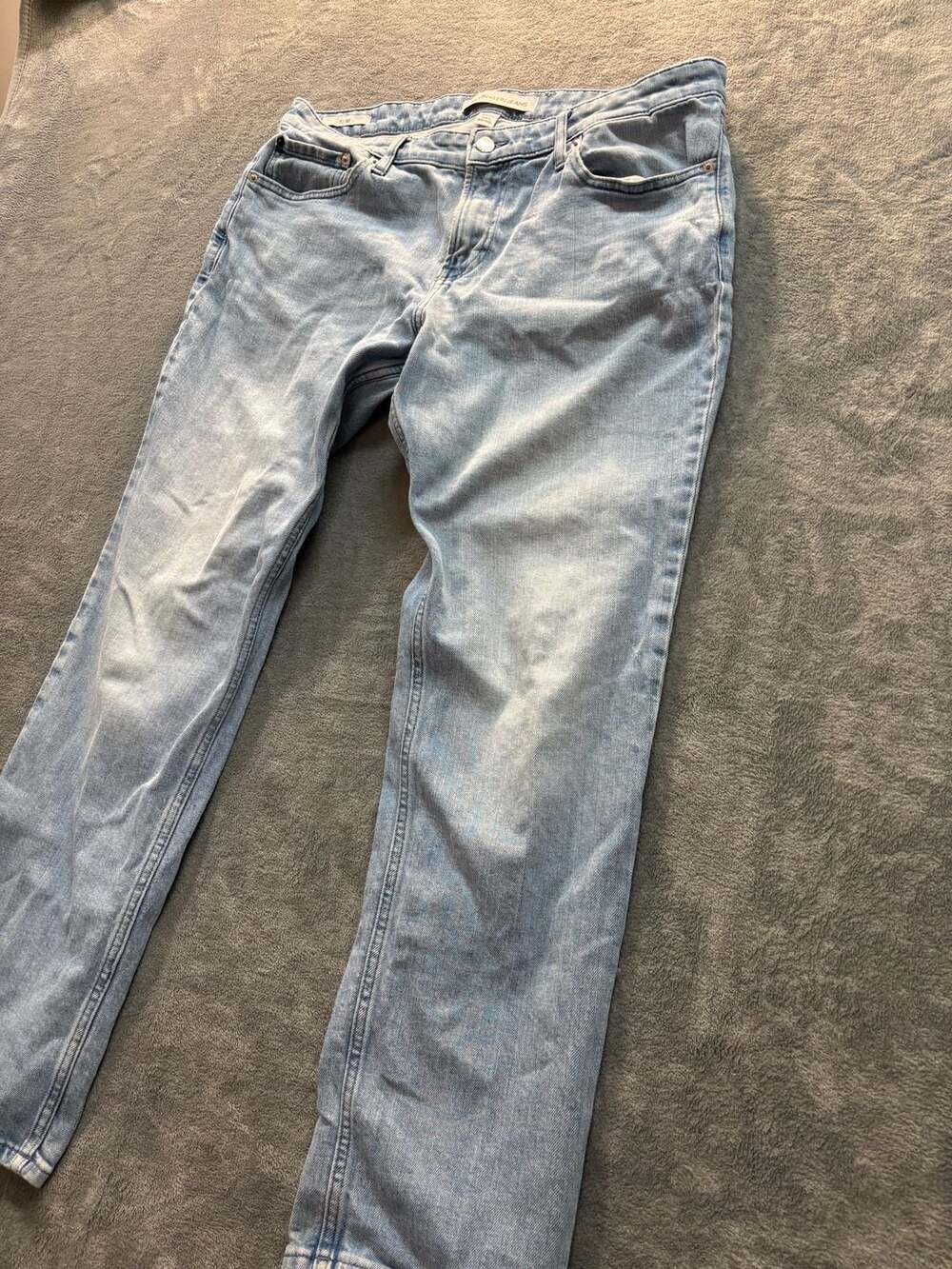 Calvin Klein Jeans Men's Slim Fit Light Wash Denim Jeans W34 L30